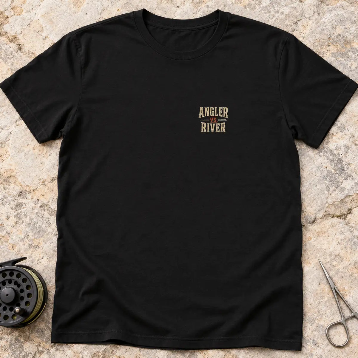 Angler Vs. River T-shirt