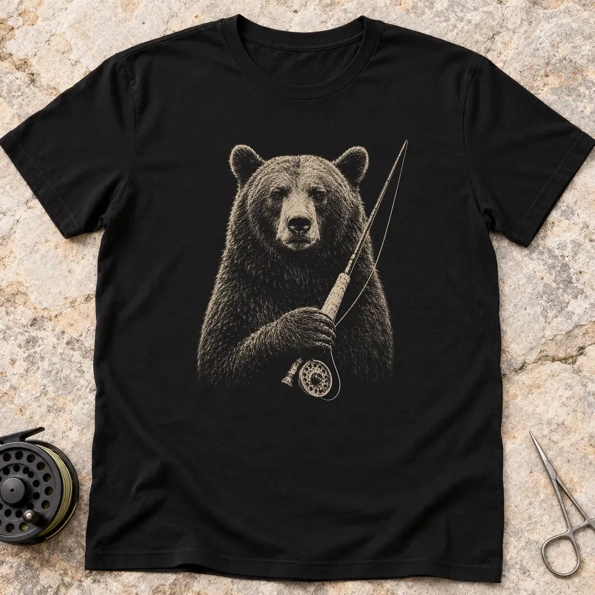 Bear Angler T-shirt