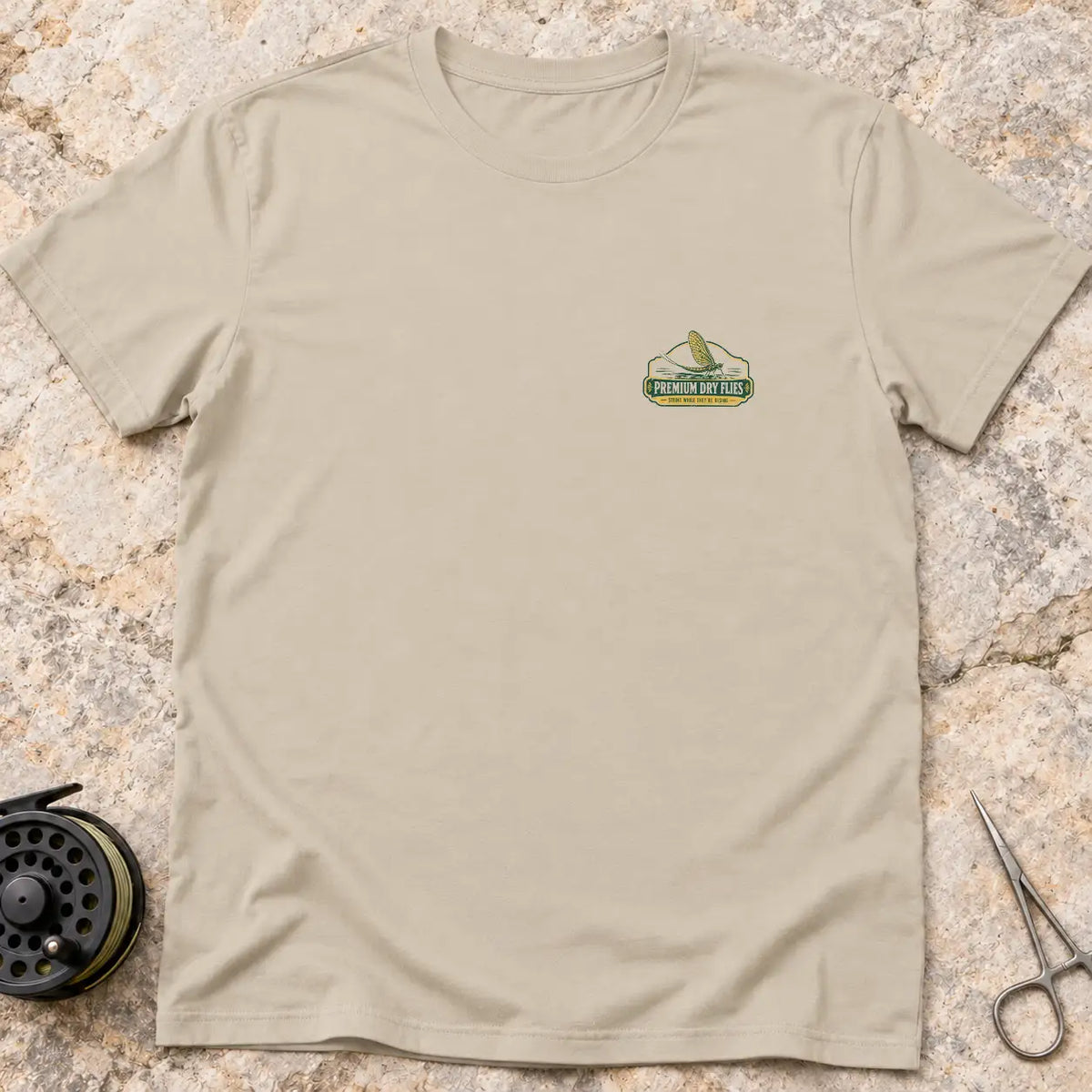 Dry Fly Label T-shirt