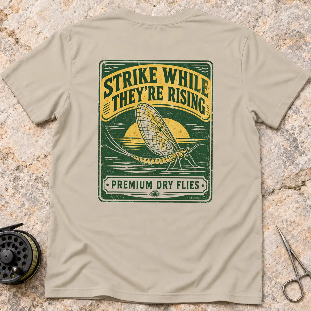 Dry Fly Label T-shirt