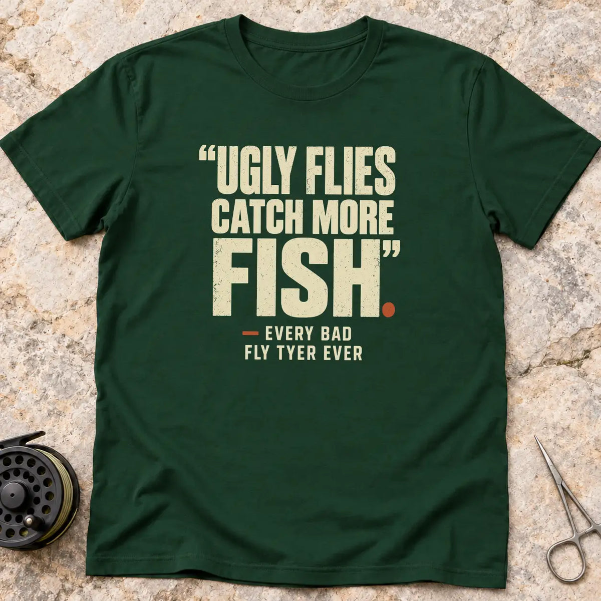 Ugly Flies Quote T-shirt