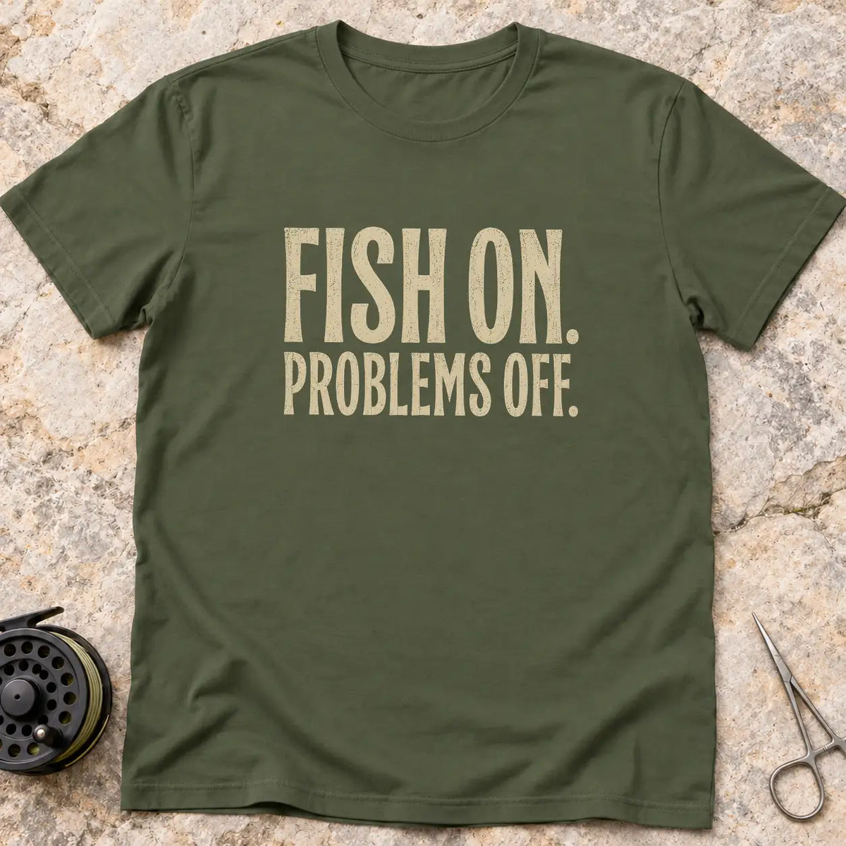 Fish On T-shirt